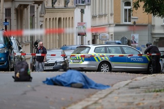 Telo jednej z obetí streľby v nemeckom Halle