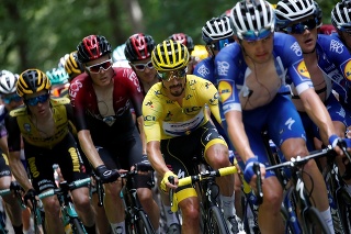 Julian Alaphillipe dominuje tohtoročnej Tour de France.
