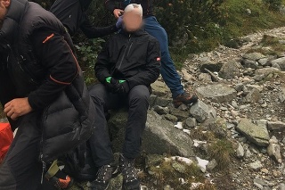 Horskí záchranári sa postarali o zraneného nemeckého turistu.