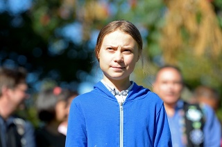 Švédska aktivistka Greta Thunbergová v Kanade