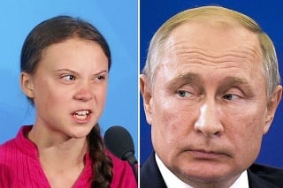 Putin sa pridal ku kritike Thunbergovej.