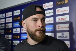Na snímke hokejový brankár Marek Čiliak.