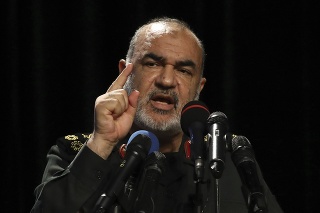 Veliteľ iránskych revolučných gárd Hosejn Salámí.