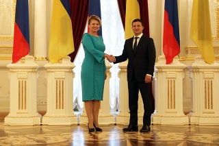 Prezidentka Čaputová sa stretla  s ukrajinským prezidentom Volodymyrom Zelenským.