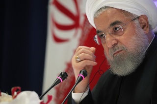 Iránsky prezident Hasan Rúhání 