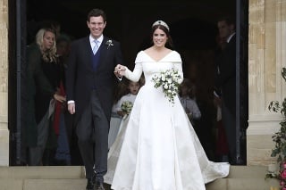 Svadba princeznej Eugenie a Jacka Brooksbanka.