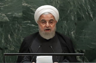 Iránsky prezident Hasan Rúháni 