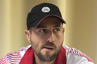 Na snímke slovenský tenista Igor Zelenay.