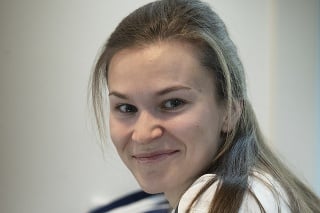 Na snímke slovenská reprezentantka v behu cez prekážky Stanislava Lajčáková. 