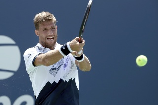 Na snímke slovenský tenista Martin Kližan.