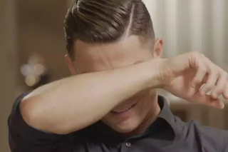 Ronaldo skončil v slzách.