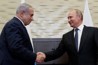Izraelský premiér Netanjahu s ruským prezidentom Putinom v Soči