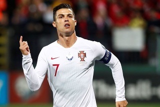 Cristiano Ronaldo strelil v Litve štyri góly.