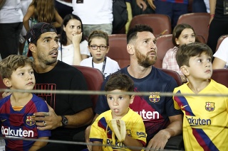 Zranené hviezdy Messi a Suárez.