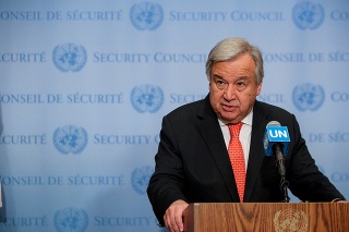 Generálny tajomník OSN Antonio Guterres.