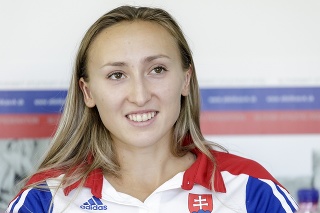 Na snímke slovenská bežkyňa na 800 m Gabriela Gajanová.