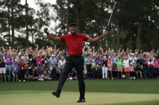 Americký golfista Tiger Woods.