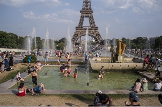 V Paríži namerali šokujúce vysoké teploty.