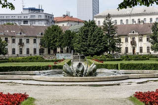  Medická záhrada v Bratislave.