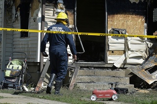 Pri požiari prišlo o život päť detí. 