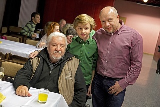 Tri herecké generácie v rodine Labudovcov: Dedko, vnuk aj syn.