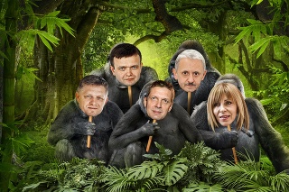 Hlavní aktéri kauzy Gorila.