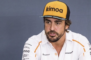 Na snímke Španiel Fernando Alonso.