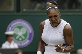 Americká tenistka Serena Williamsová.