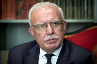 Palestínsky minister Rijád Málikí.