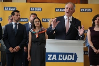 Andrej Kiska predstavila založenie strany Za ľudí.