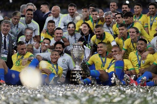 Brazília sa raduje z titulu.