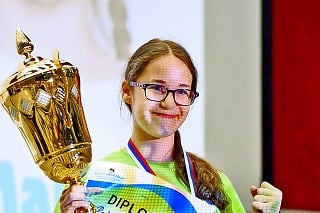 Rebecca získala prvenstvo na olympiáde v Belehrade.