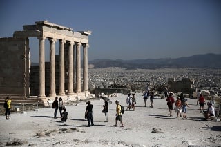 Chrám Erechtheion na aténskej Akropole
