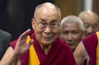 Tibetský duchovný vodca dalajláma.