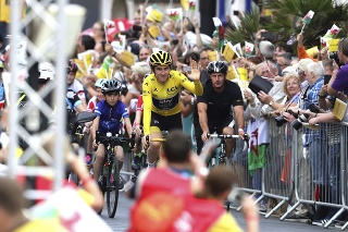 Geraint Thomas je obhajcom triumfu na Tour de France. 