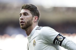 Kapitán Španielskeho klubu Real Madrid Sergio Ramos.