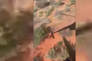 Muž vypadol z helikoptéry, keď strieľal na divú zver: Zlosť ľudí zastavil nečakaný zvrat