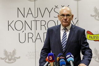 Predseda Najvyššieho kontrolného úradu (NKÚ) Karol Mitrík.