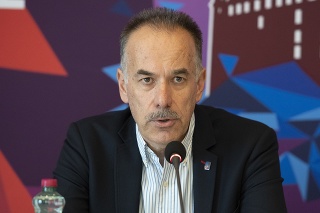 Na snímke riaditeľ organizačného výboru 2019 IIHF MS Igor Nemeček.