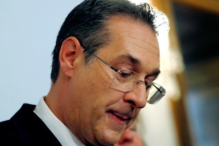 Bývalý vicekancelár a expredseda Slobodnej strany Rakúska (FPÖ) Heinz-Christian Strache