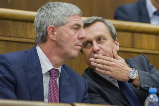 Bugár a Danko v parlamente.