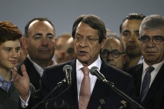 Cyperský prezident  Nikos Anastasiadis.