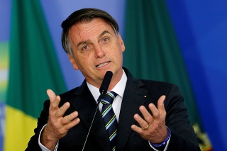 Brazílsky prezident Jair Bolsonaro.