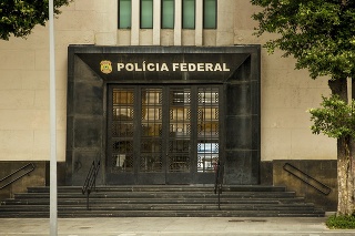 Rio de Janeiro, Brazil - December 22, 2017: Police station in Rio de Janeiro, Brazil