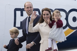 William, Kate, George a Charlotte na návšteve Kanady.