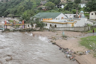 Povodne v Juhoafrickej republike.