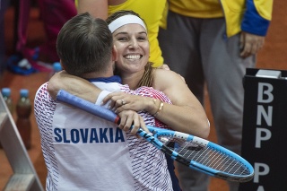  Dominika Cibulková po svojom poslednom fedcupovom zápase.