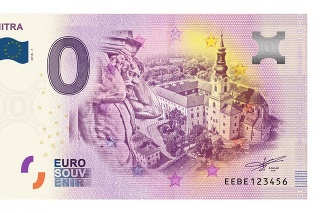 Takto bude vyzerať suvenírová eurobankovka z Nitry.