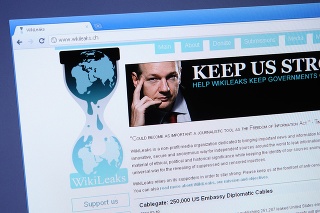 Izmir, Turkey - March 16, 2011: Close up of WikiLeaks\' main page on the web browser. WikiLeaks is an organisation that publishes secret documents and news leaks.