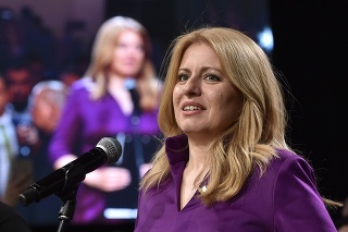 Budúca prezidentka Zuzana Čaputová.